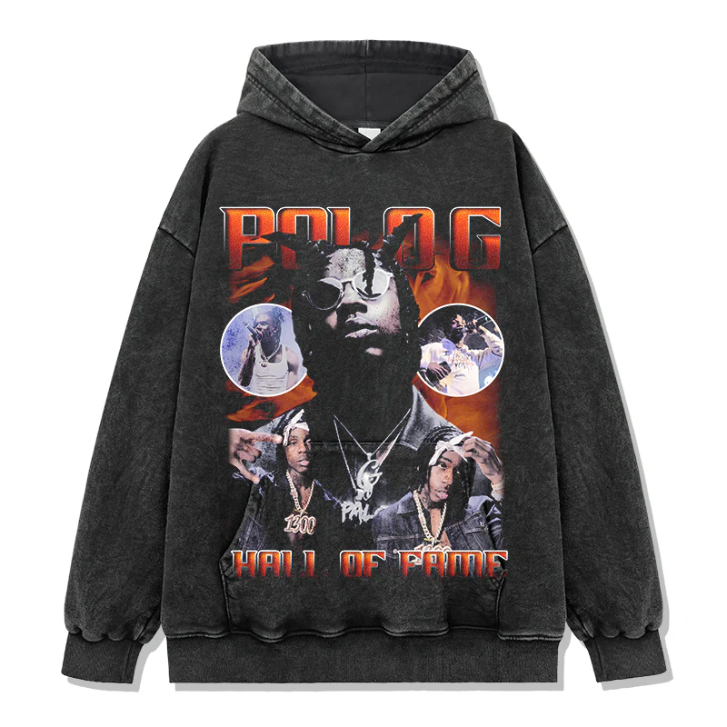 Hall Of Fame By Polo G Hoodie - Image 2