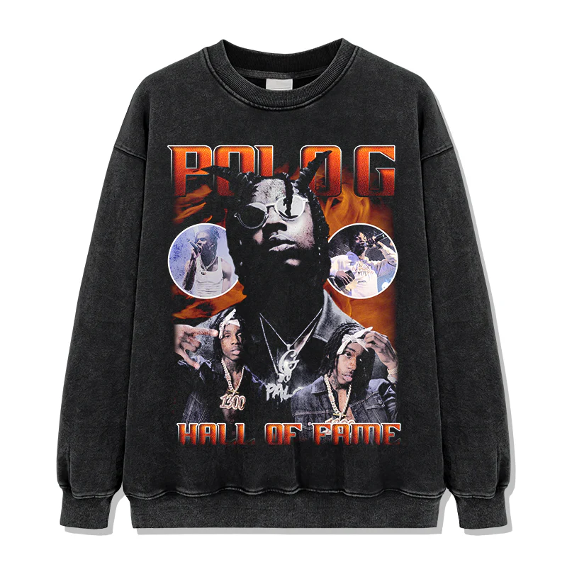 Hall Of Fame By Polo G Sweatshirt - Image 2