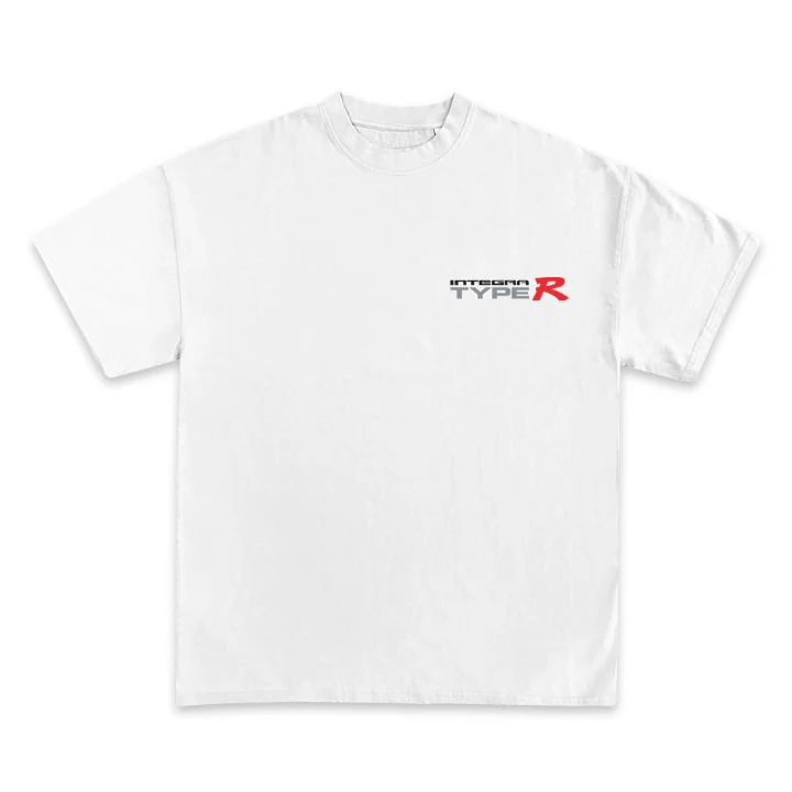Honda "Integra Type R JDM" Racing  Back Design Graphic TEE - Image 2