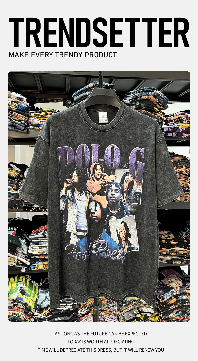 Hood Poet By Polo G TEE - Image 4