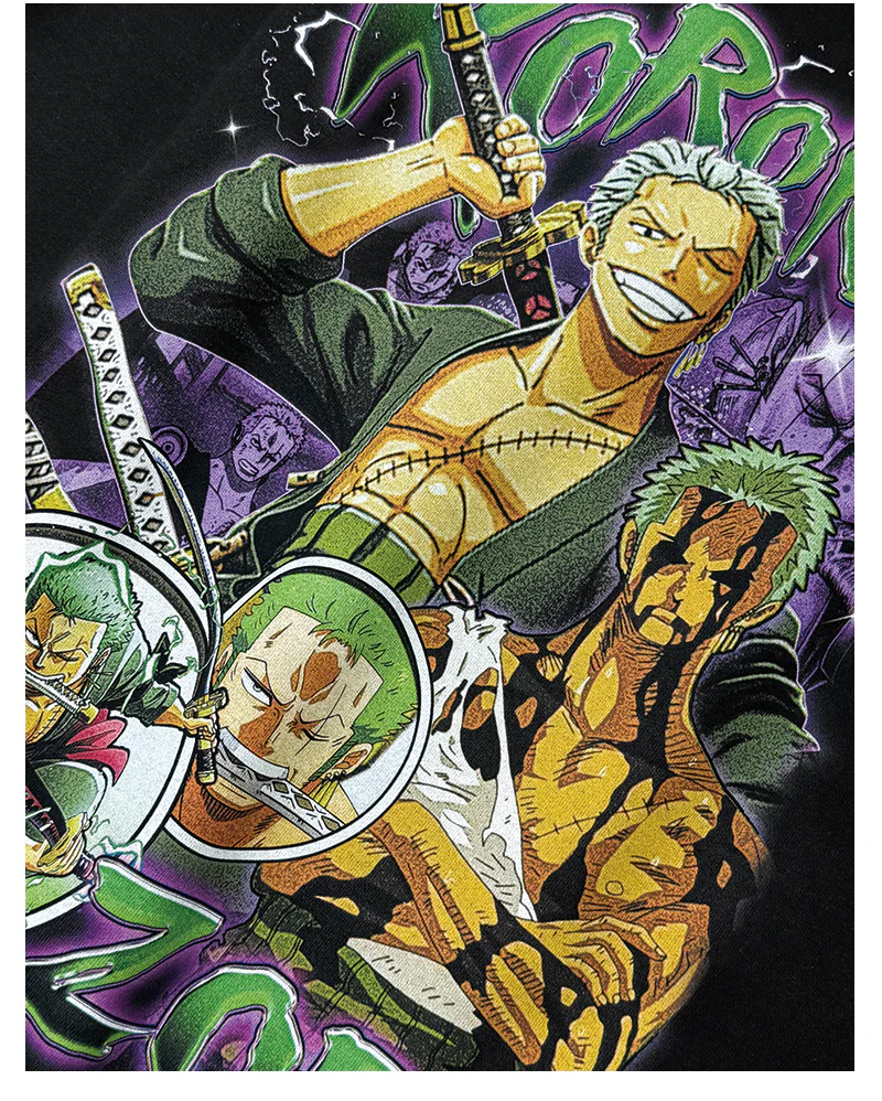 Roronoa Zoro One Piece "Anime"Hoodie - Image 3