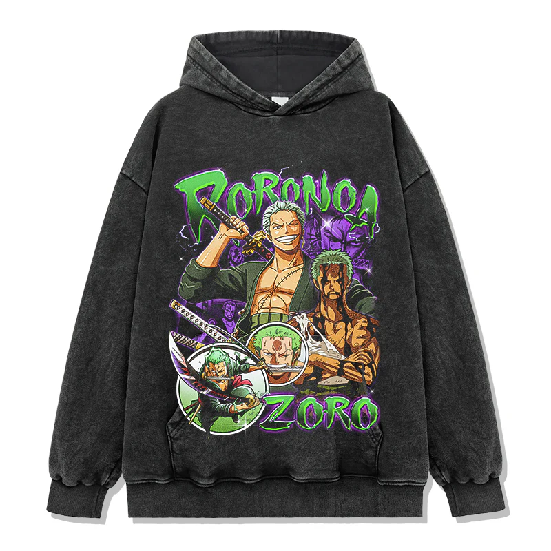 Roronoa Zoro One Piece "Anime"Hoodie - Image 5