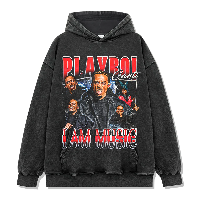 I AM MUSIC By Playboi Carti HOODIE - Image 2