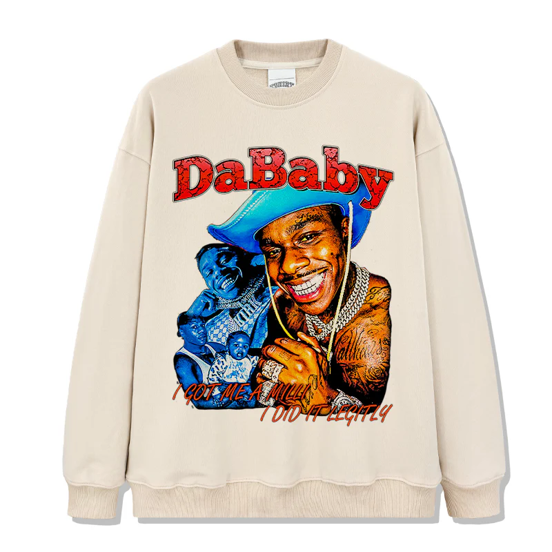 I Got A Milli I Did It Legitly By DaBaby Sweatshirt - Image 4