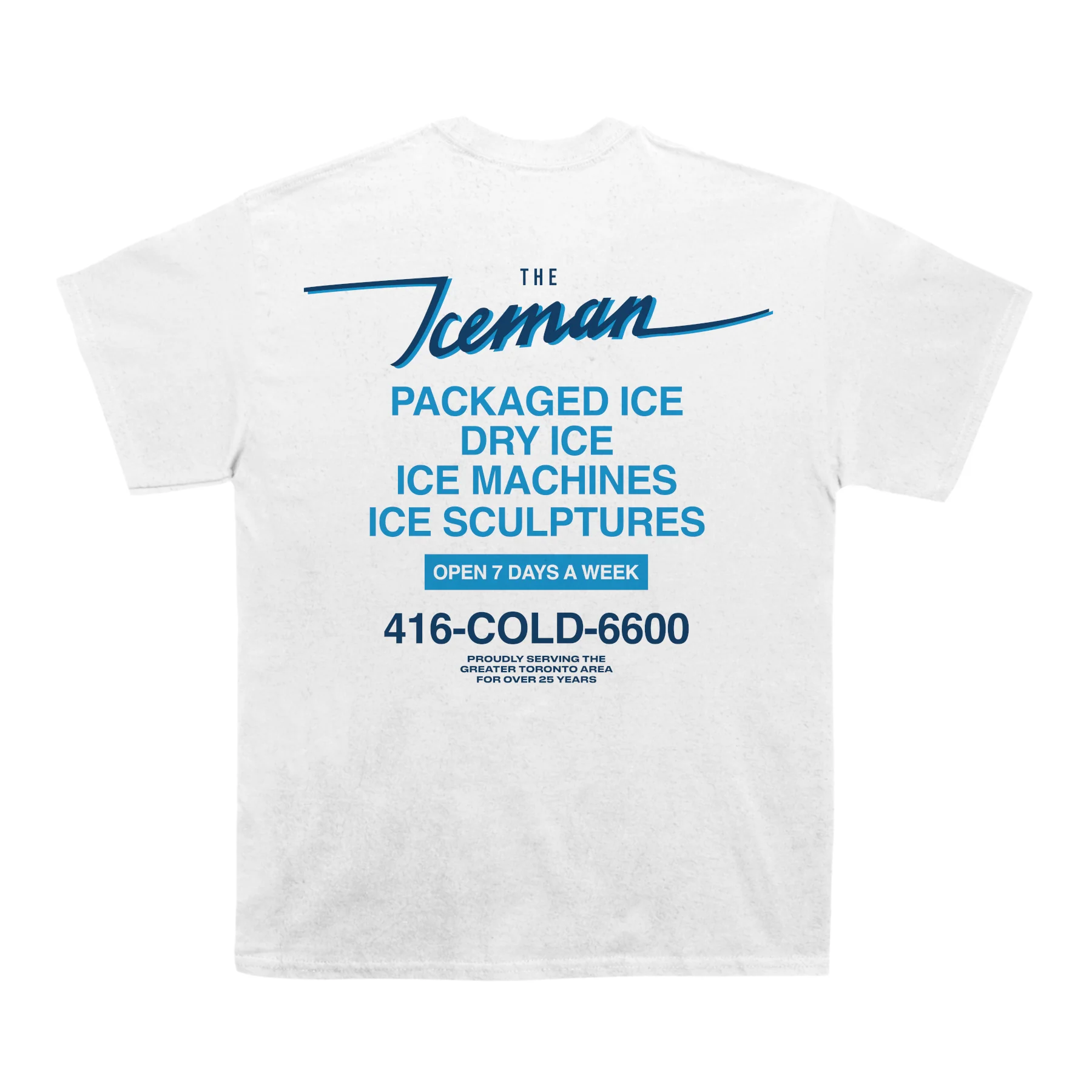 Iceman "Packaged Ice" T-shirt (With Backprint) - Image 4