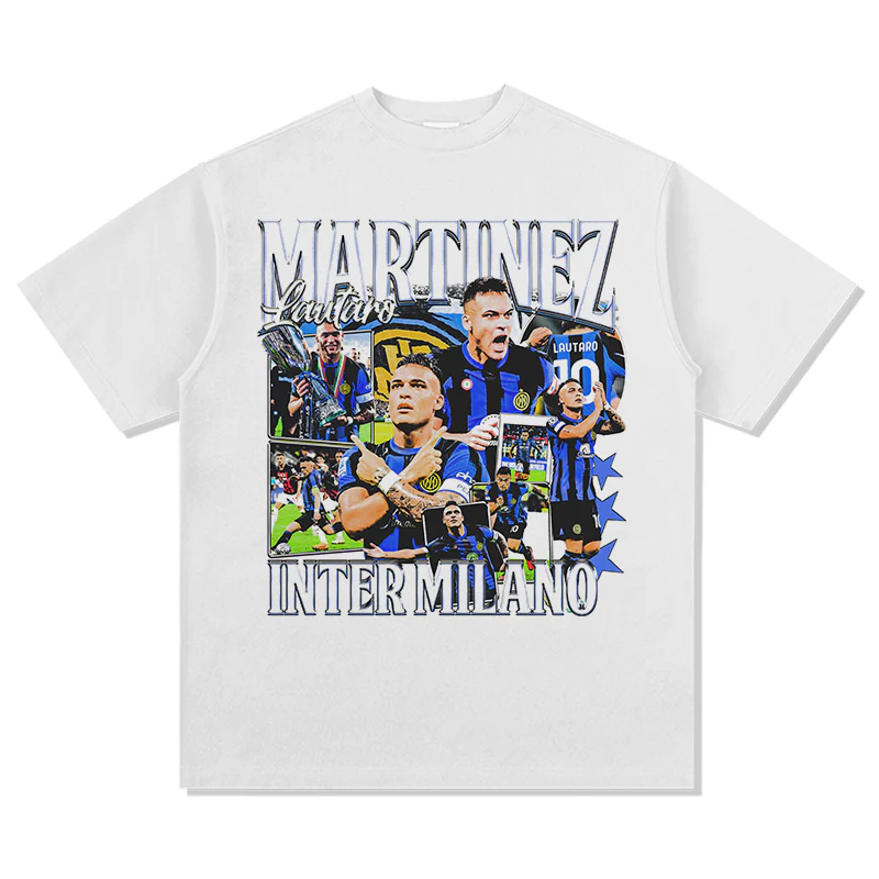 Inter Milano By Lautaro Martinez Tee - Image 3