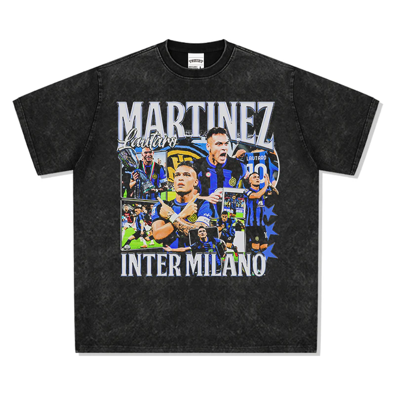 Inter Milano By Lautaro Martinez Tee - Image 4