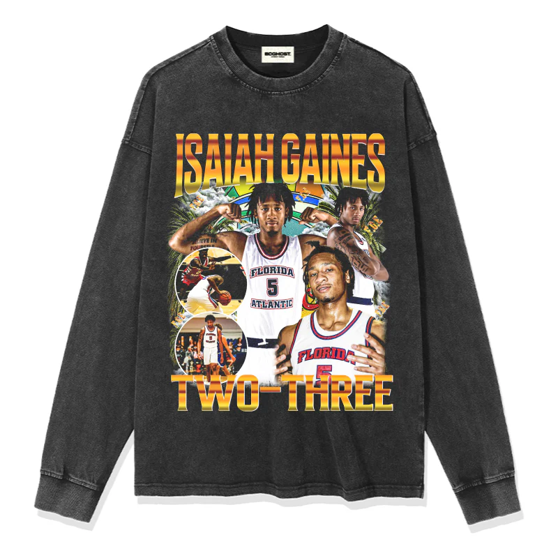 Isaiah Gaines Sweatshirt NBA 2024 - Image 2