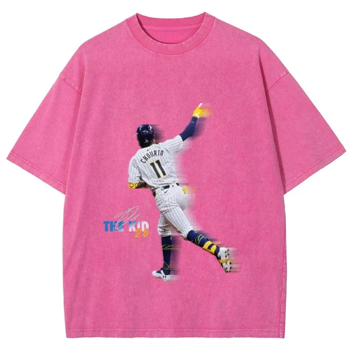 Brewers Jackson Bryan Chourio Back Design TEE - Image 4