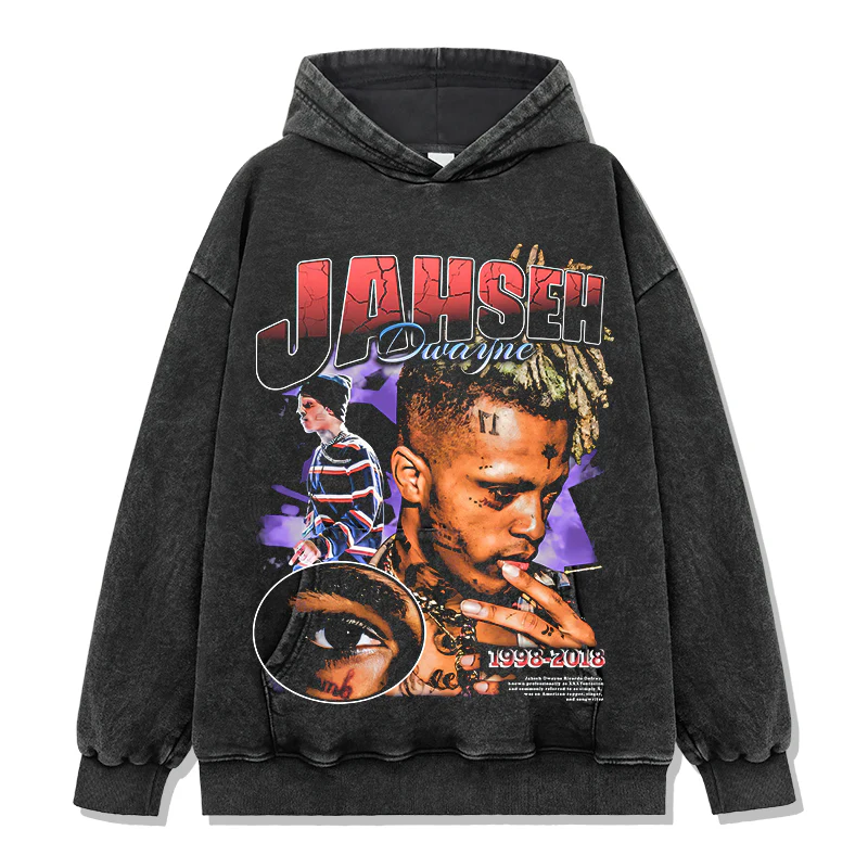 Jahseh Dwayne By XXXTentacion Hoodie - Image 2