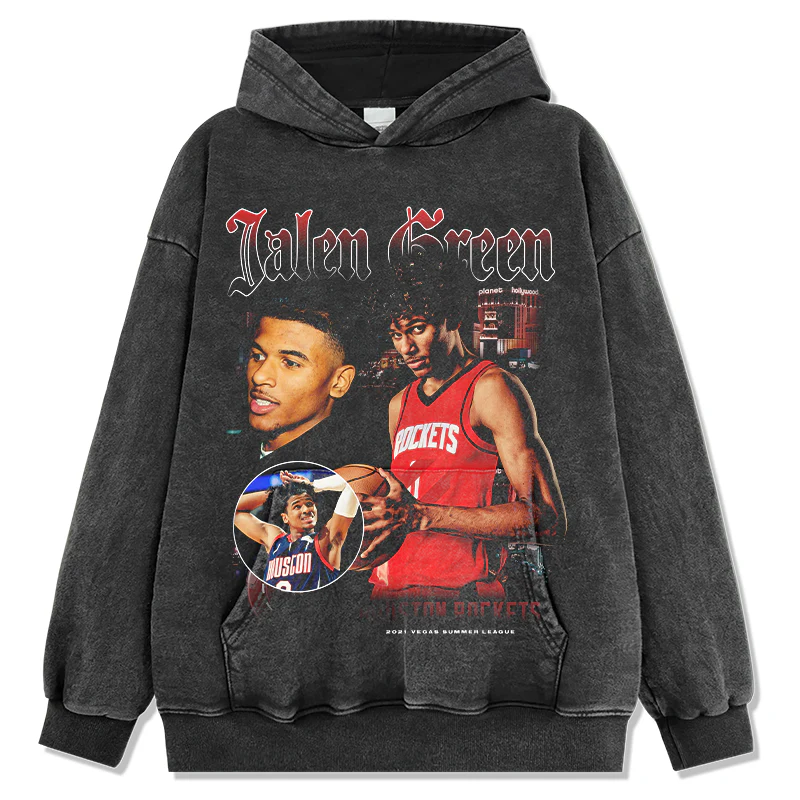 Jalen Green HOODIE NBA - Image 2