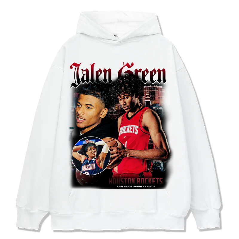 Jalen Green HOODIE NBA - Image 3