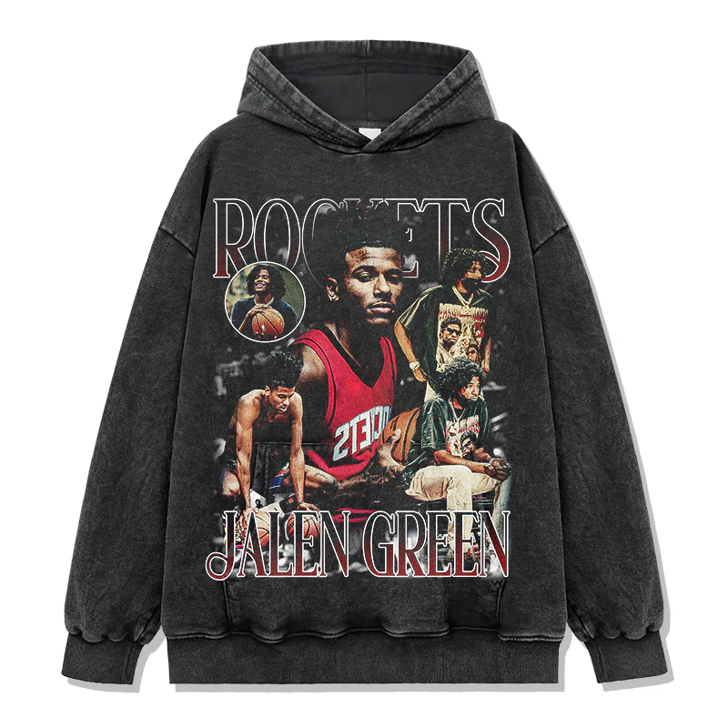 Jalen Green HOODIE NBA - Image 2