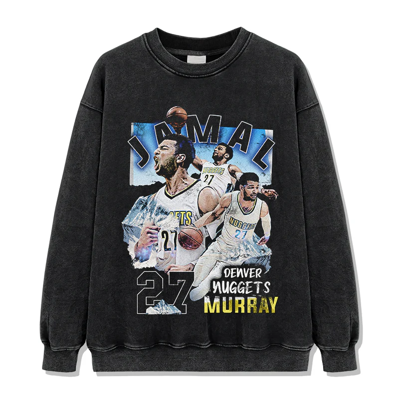 Jamal Murray Sweatshirt NBA 2024 - Image 2
