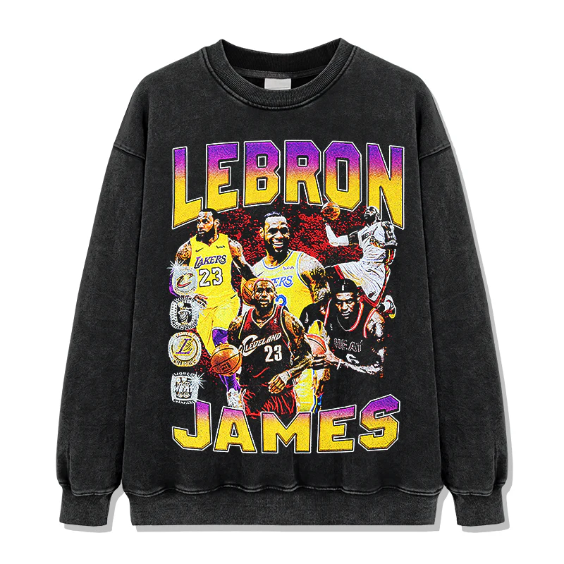 James Lebron Sweatshirt NBA - Image 2
