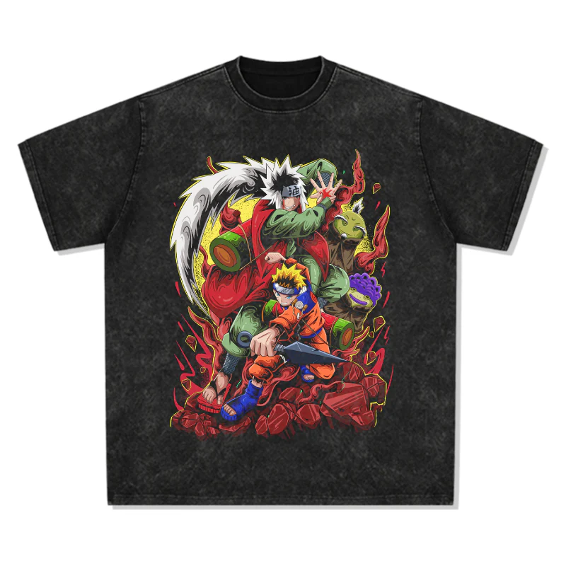 Jiraiya and Naruto "Anime TEE - Image 2