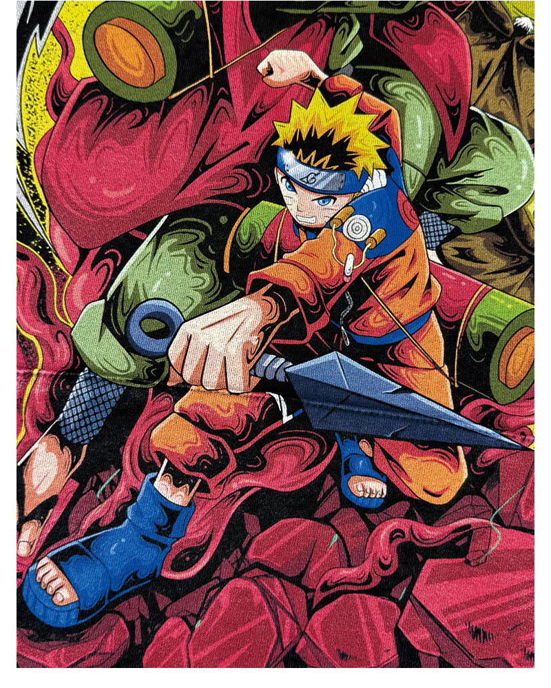 Jiraiya and Naruto "Anime TEE - Image 3
