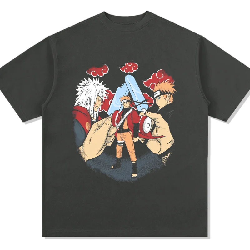 Jiraiya and Naruto "Anime TEE - Image 3