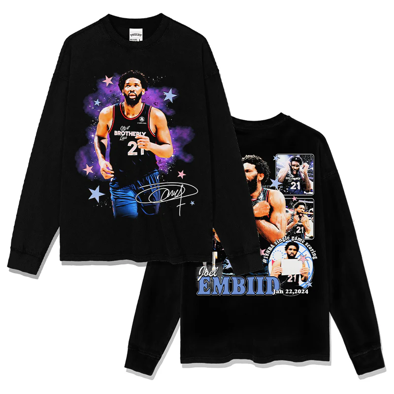 Joel Embiid Sweatshirt NBA 2024 - Image 5