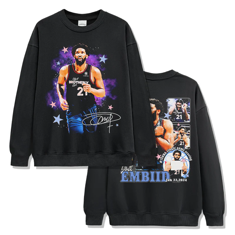 Joel Embiid Sweatshirt NBA 2024 - Image 7