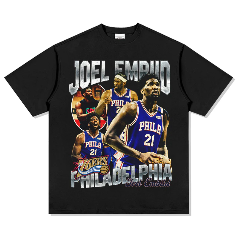 Joel Embiid Tee NBA 2024 - Image 2