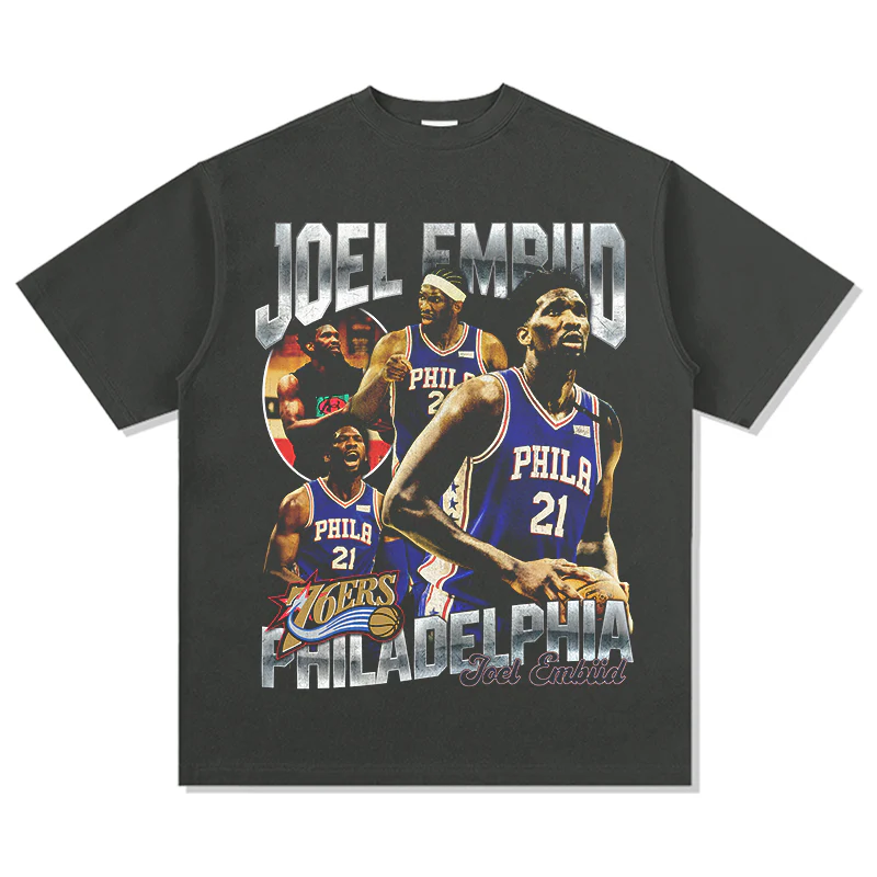 Joel Embiid Tee NBA 2024 - Image 4