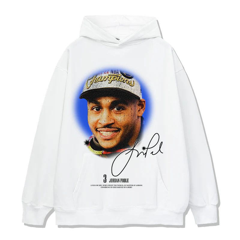 Jordan Poole HOODIE NBA 2024 - Image 3