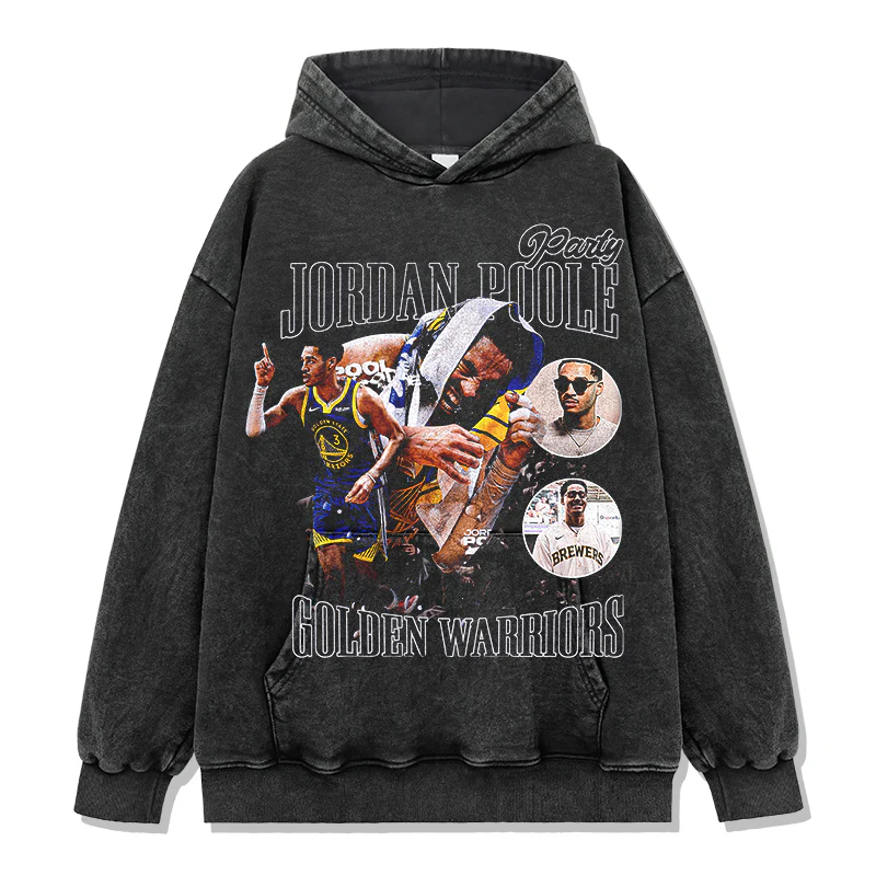 Jordan Poole HOODIE NBA - Image 2