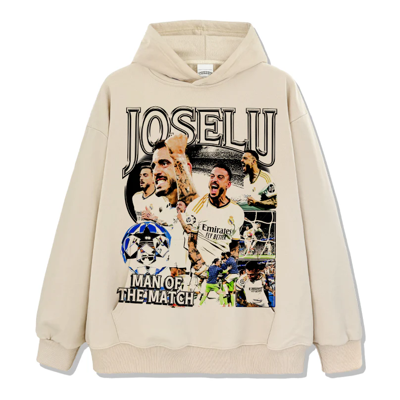 Joselu "Man Of The Match"Hoodie - Image 4