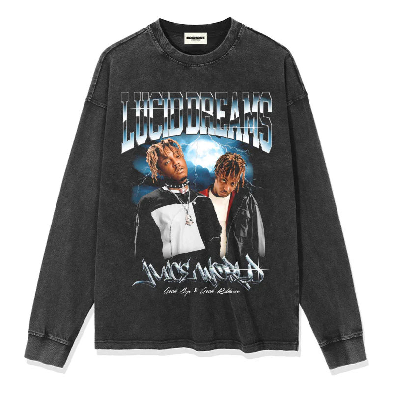 Juice Wrld Goodbye & Good Riddance Lucid Dreams Sweatshirt 2024 - Image 2
