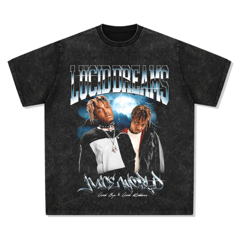 Juice Wrld Goodbye & Good Riddance Lucid Dreams TEE - Image 2