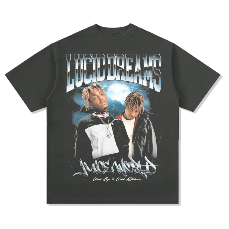 Juice Wrld Goodbye & Good Riddance Lucid Dreams TEE - Image 3