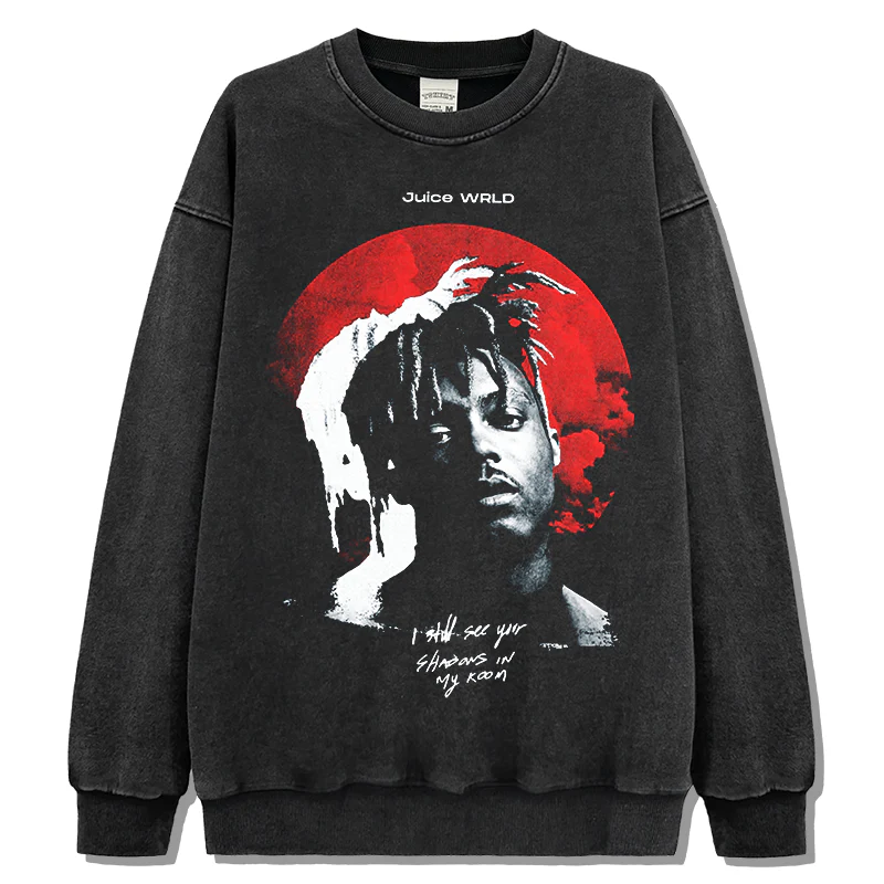 Juice Wrld "I Still See Your Shadows In My Room" Sweatshirt 2024 - Image 2