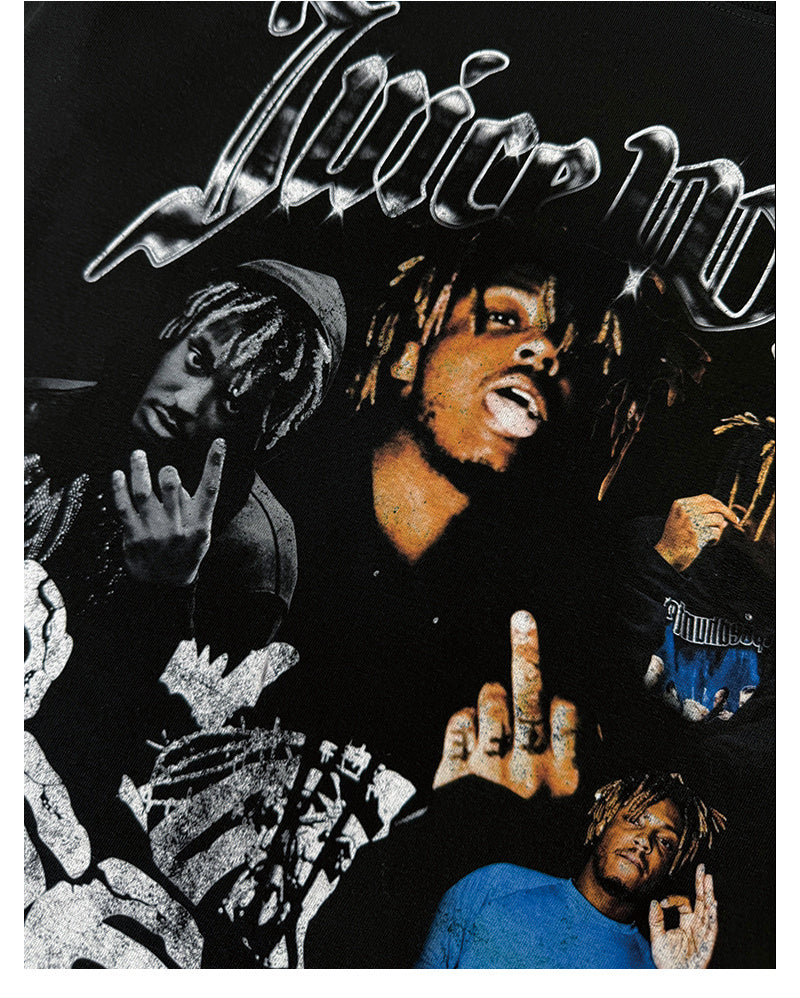 Juice wrld Cuffed 999 Hoodie 2024 - Image 4