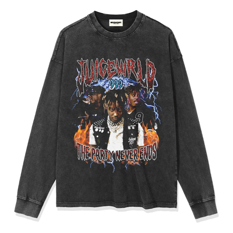 Juice Wrld "The Party Never Ends" Sweatshirt 2024 - Image 2