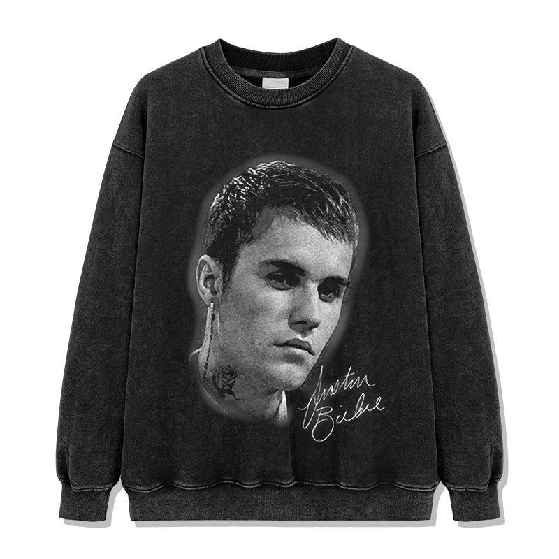 Justin Bieber Signature Sweatshirt - Image 2