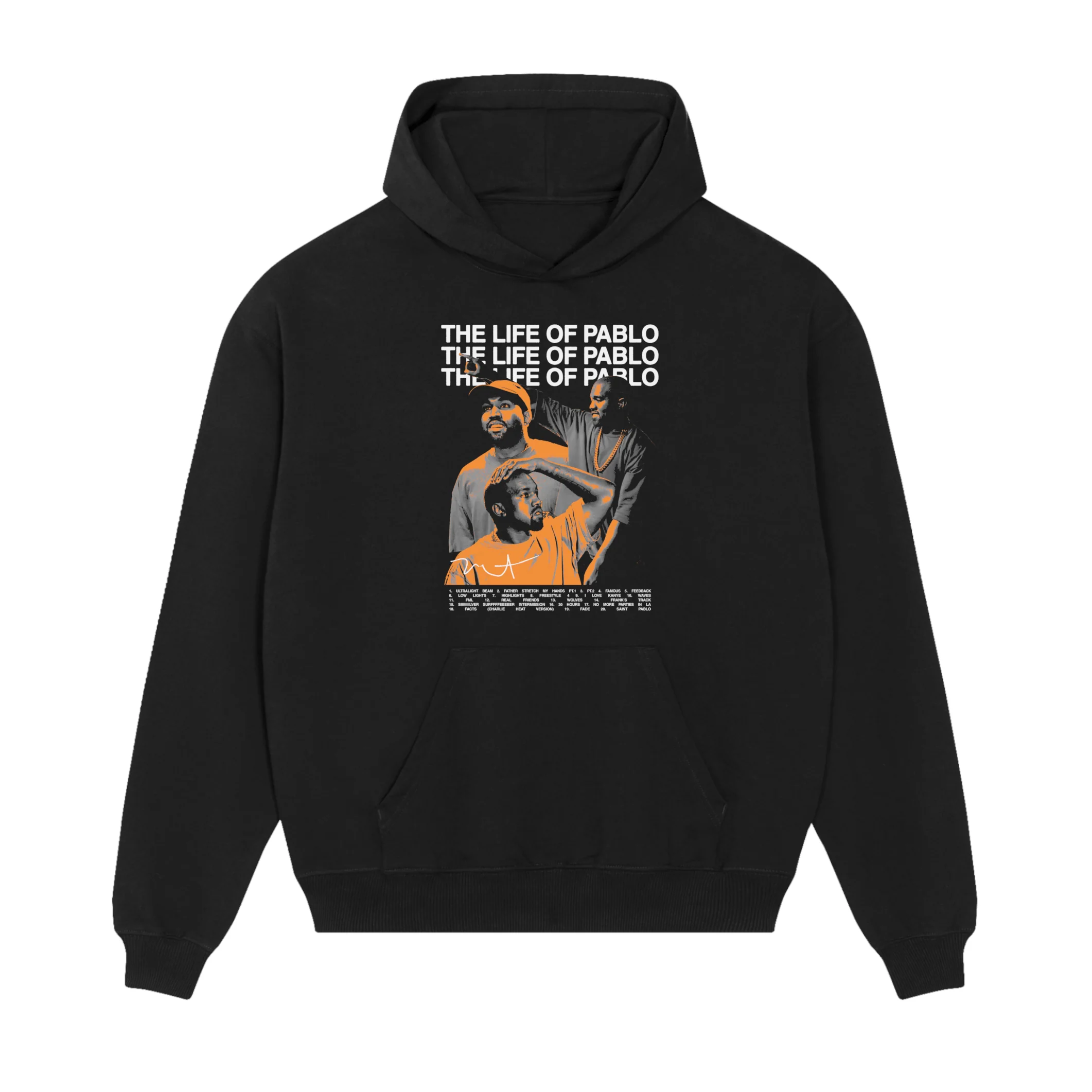 Kanye West "Life Of Pablo Album" Hoodie