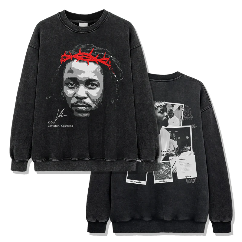 King Kunta By Kendrick Lamar Signature Sweatshirt - Image 2