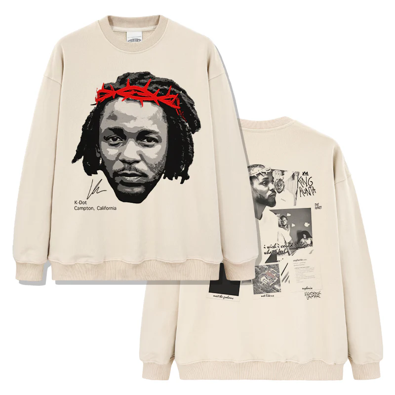 King Kunta By Kendrick Lamar Signature Sweatshirt - Image 3