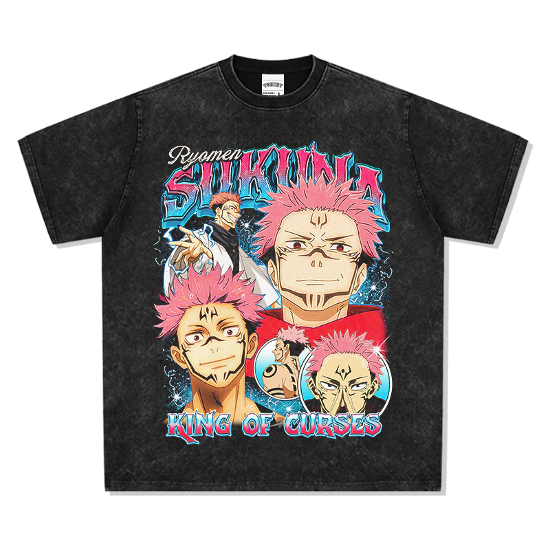 King of Curses Sukuna "Anime" TEE - Image 3