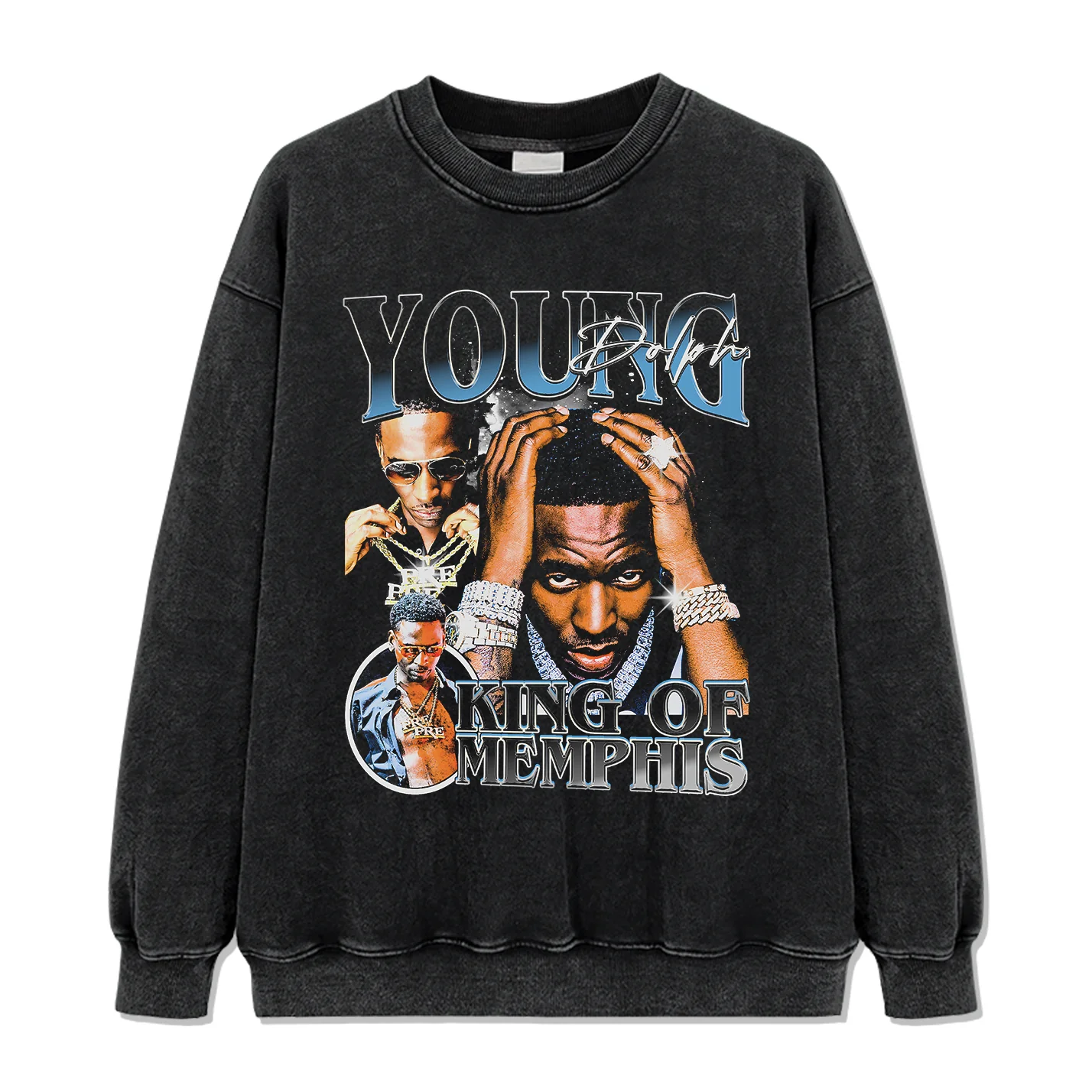 King Of Memphis By Young Dolph Sweatshirt - Image 2