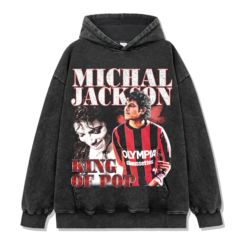 King Of Pop By Michael Jackson Hoodie - Image 2