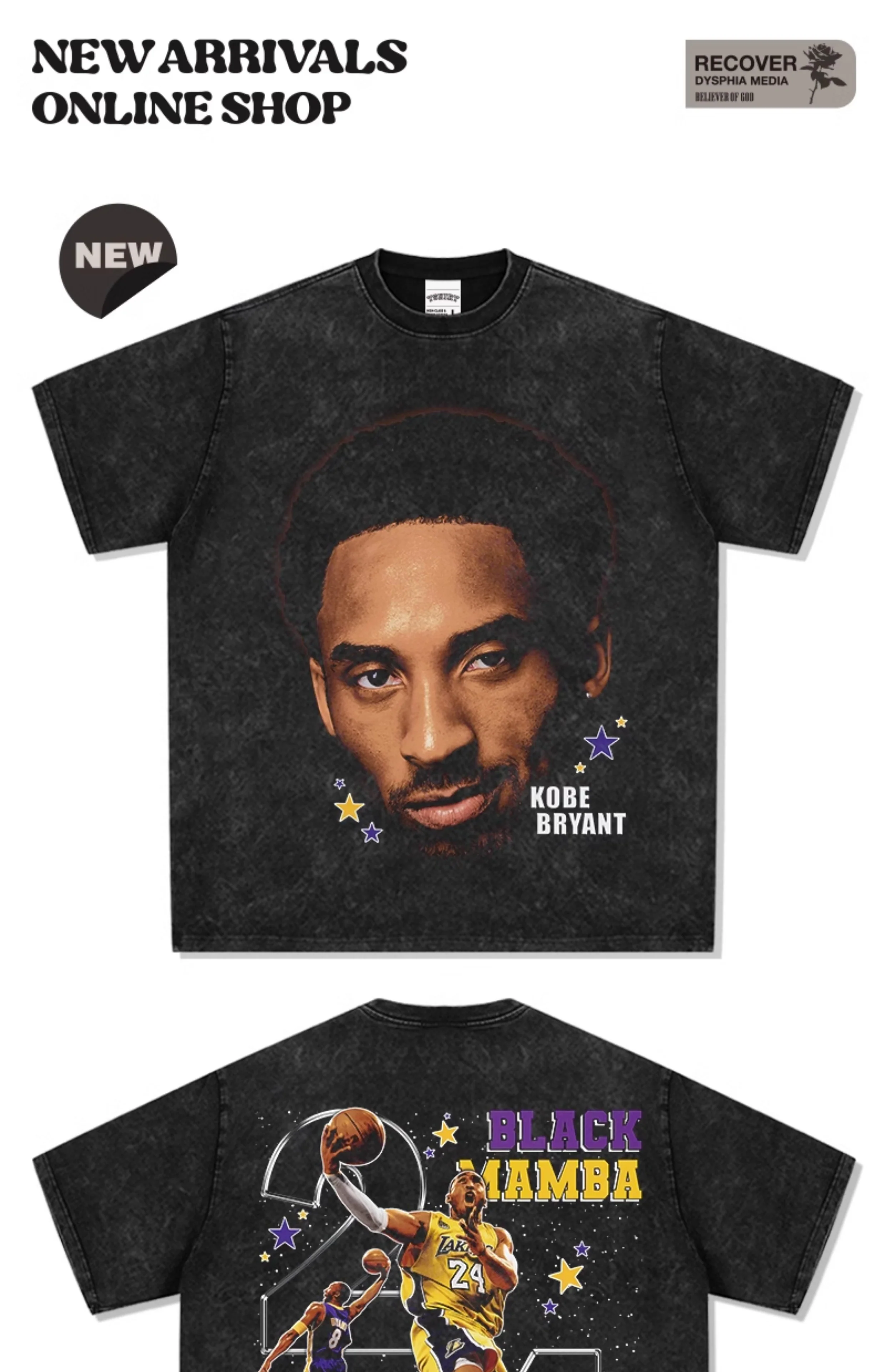 Kobe Bryant Tee NBA 2024 - Image 4