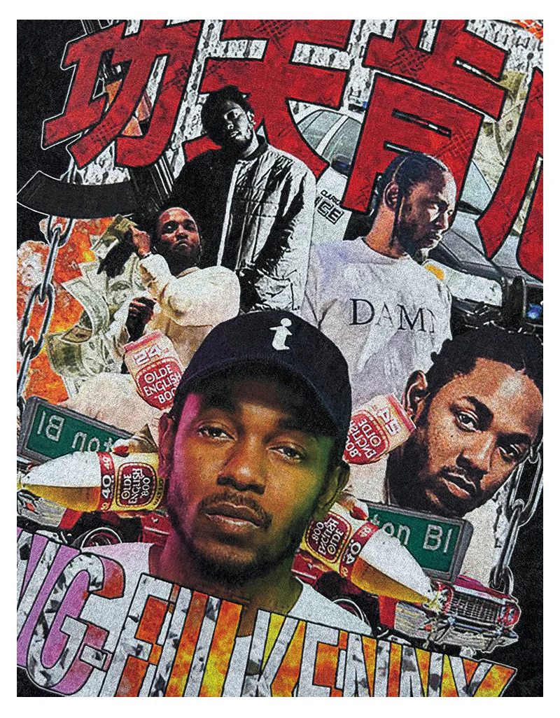 Kungfu Kenny By Kendrick Lamar Hoodie - Image 7