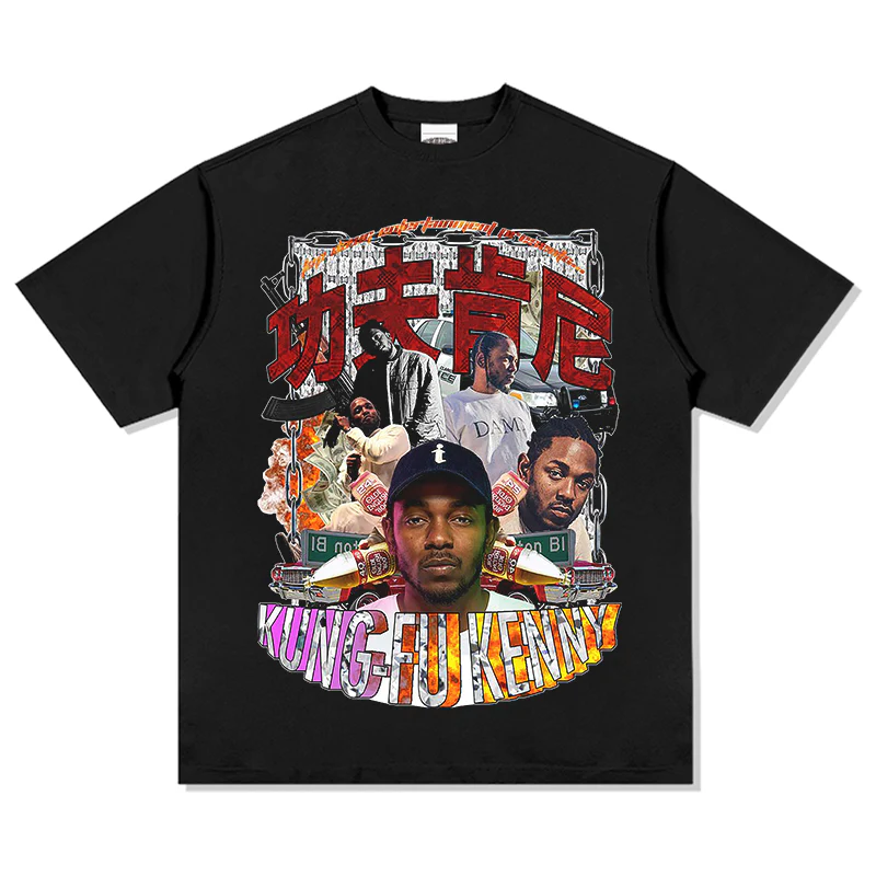 Kungfu Kenny By Kendrick Lamar TEE