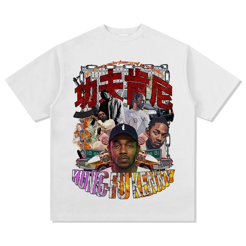 Kungfu Kenny By Kendrick Lamar TEE - Image 4