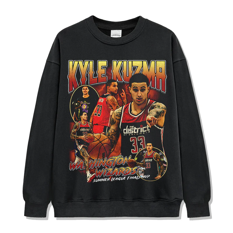 Kyle Kuzma Sweatshirt NBA 2024 - Image 2