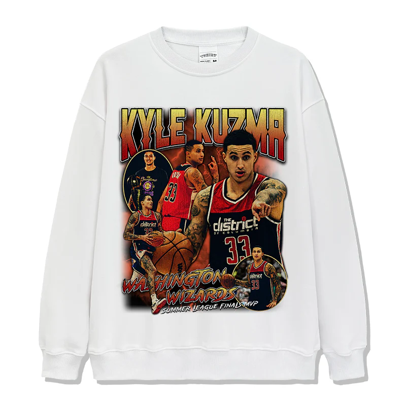 Kyle Kuzma Sweatshirt NBA 2024 - Image 4