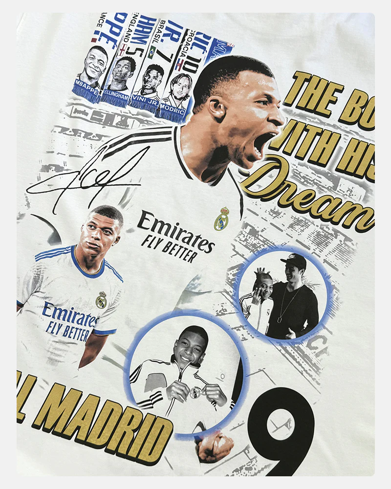 Kylian  Mbappé Real Madrid "Signature" Sweatshirt - Image 5