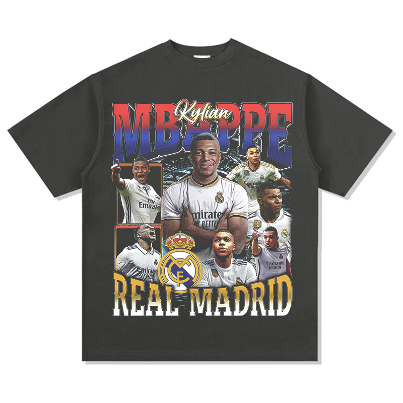 Kylian Mbappé "Real Madrid"TEE - Image 2